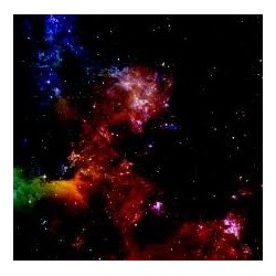 War Game Mat 36x36inch Nebula