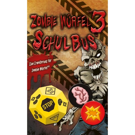 Zombie Würfel 3 Schulbus