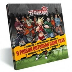 Zombicide Prison Outbreak Season 2 Spielplanteile