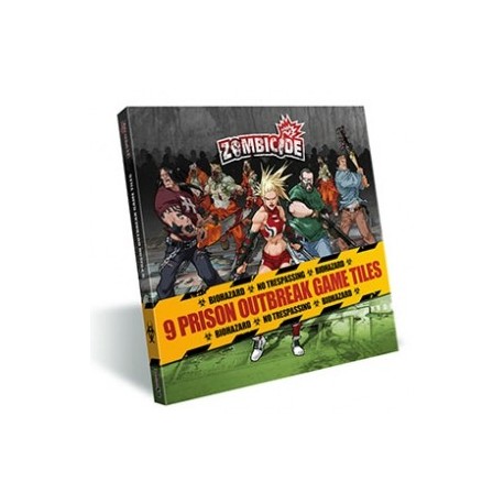 Zombicide Prison Outbreak Season 2 Spielplanteile