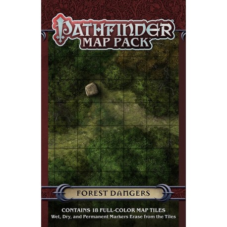 Pathfinder GM Map Pack Forest Dangers