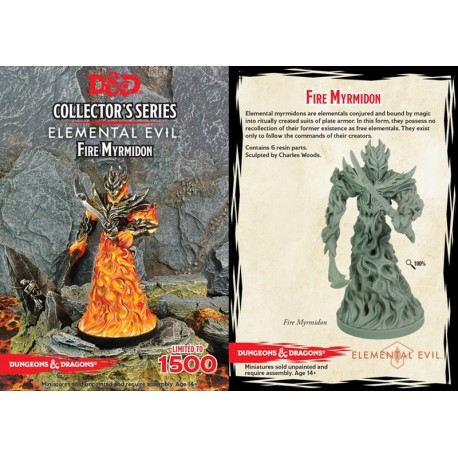 Temple of Elemental Evil Fire Myrmidon (1 Figur)