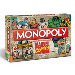 Monopoly Marvel Comic Book dt.