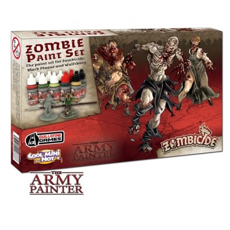 Army Painter Zombicide Black Plaque Paint Set