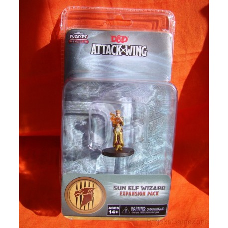 Dungeons and Dragons D&D Attack Wing Wave 1 Sun Elf Wizard
